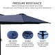 preview thumbnail 41 of 41, Kozyard Butterfly 15' Outdoor Patio Double-Sided Aluminum Umbrella