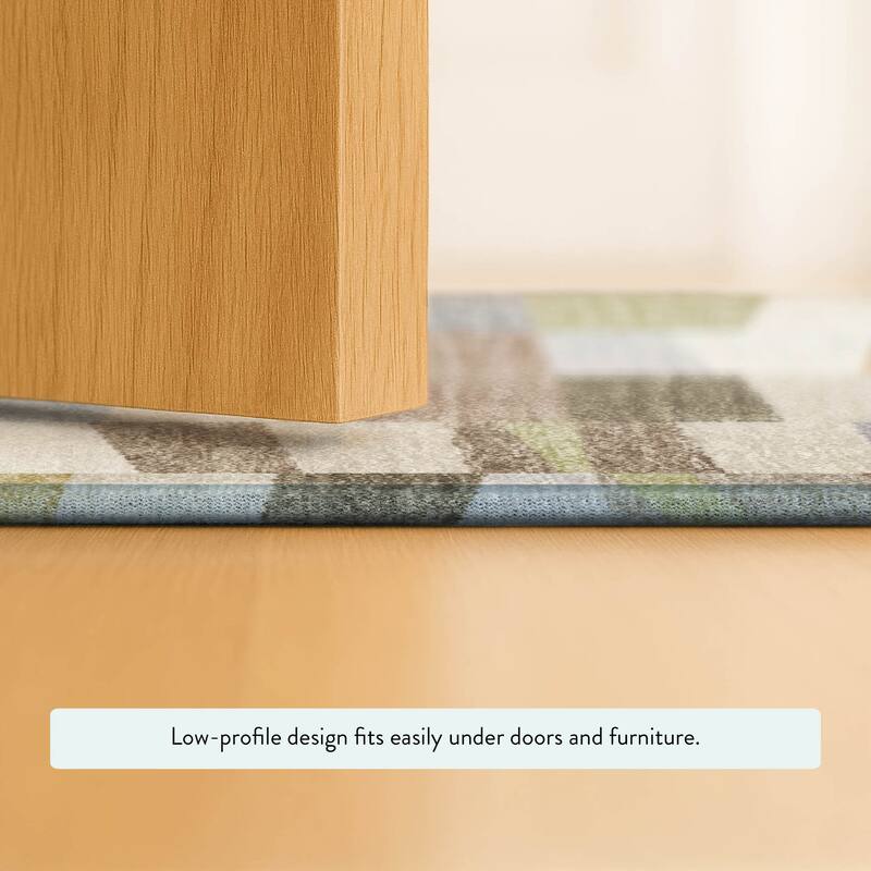 Machine Washable Indoor/ Outdoor Modern Antonito Chantille Rug