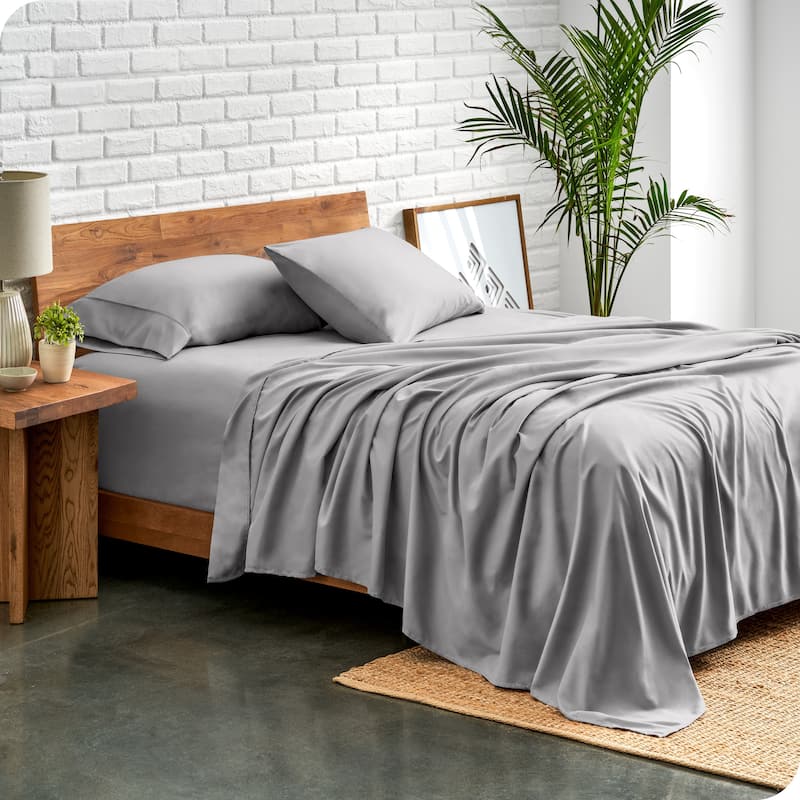 Bare Home Microfiber Stretch Knit Sheet Set