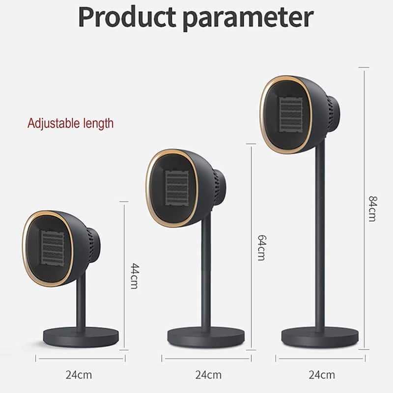 Electric Ceramic Heater Fan with Remote Control