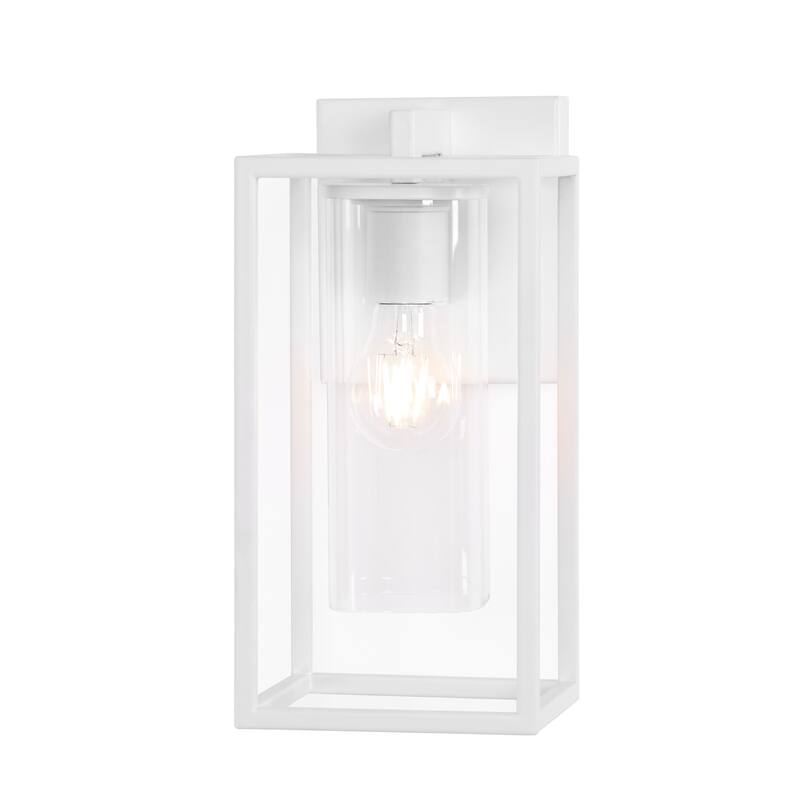 Outdoor Wall Sconce with Clear Glass