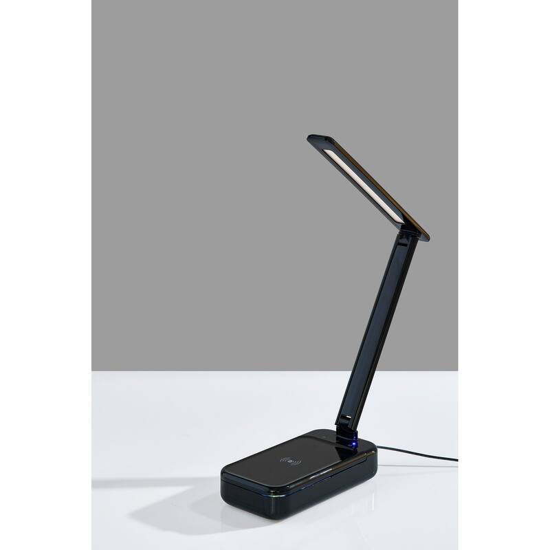 UV-C Sanitizing Desk Lamp w. Wireless Charging & Smart Switch