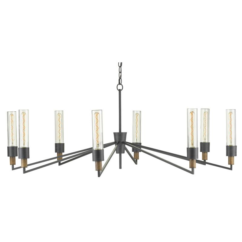 Currey & Company Delgado Chandelier - 19"h x 51.75"dia