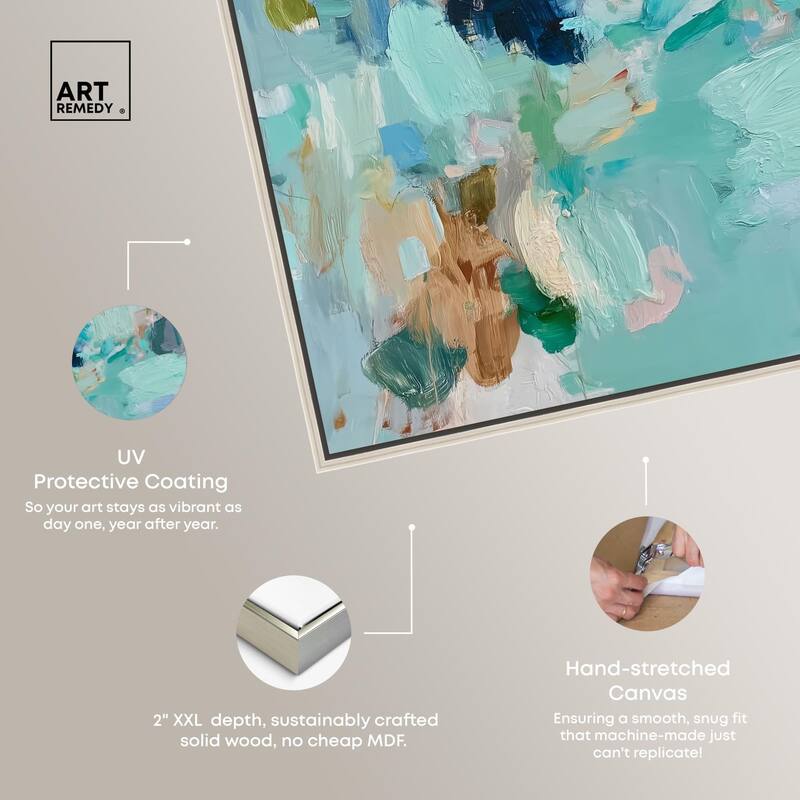 Layers of Feeling II Canvas by Art Remedy