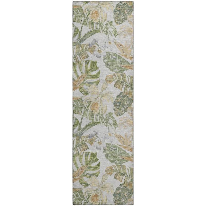 Premium Washable Super Soft Tropical Paradise Mayfield Rug