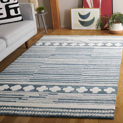 SAFAVIEH Handmade Abstract Brid Modern & Contemporary Wool Rug