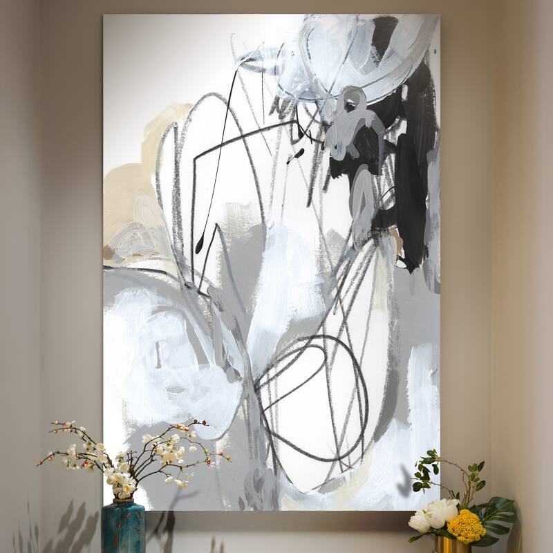 Tangled Threads I -Premium Gallery Wrapped Canvas