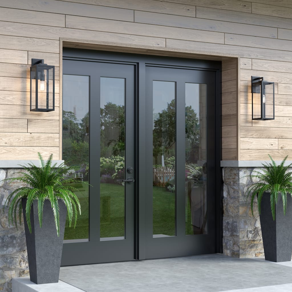 929 Lighting 1 Light Outdoor Wall Sconce with Clear Glass Shades