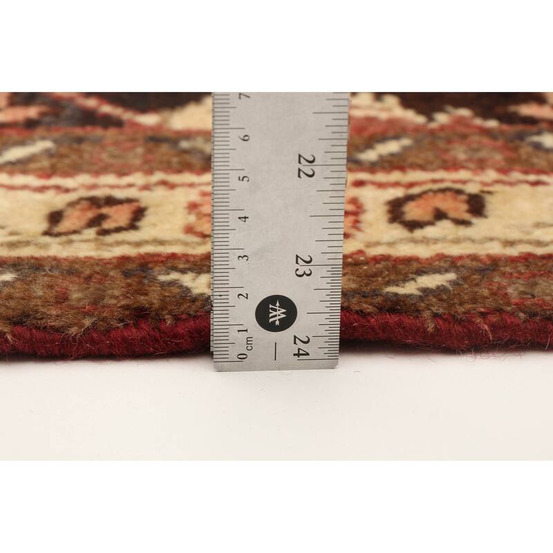 ECARPETGALLERY Hand-knotted Andelz Brown Wool Rug - 3'5 x 8'11