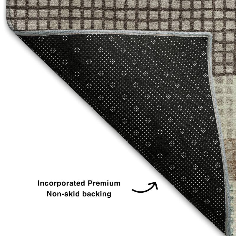 Premium Washable Super Soft Modern Stripe Mayfield Rug