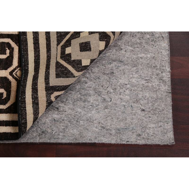 Vegetable Dye Gabbeh Kashkoli Wool Area Rug Hand-knotted Office Carpet - 5'7" x 7'9"