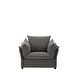 preview thumbnail 3 of 6, Modern Style Chenille Oversized Armchair Accent Chair Single Sofa Lounge Chair for Living Room, Bedroom