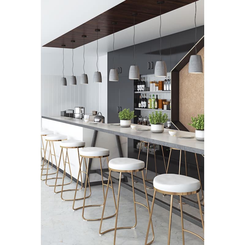 Barstool (Set of 2) - 20.3" W x 17.5" D x 30.5" H