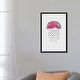 preview thumbnail 3 of 10, iCanvas "Watermelon Rain" by Orara Studio Framed