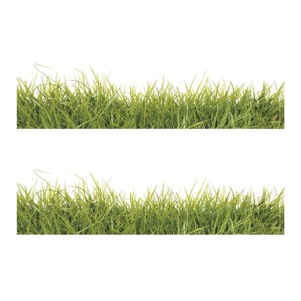 slide 2 of 4, RoomMates Green Grass Giant Wall Decals