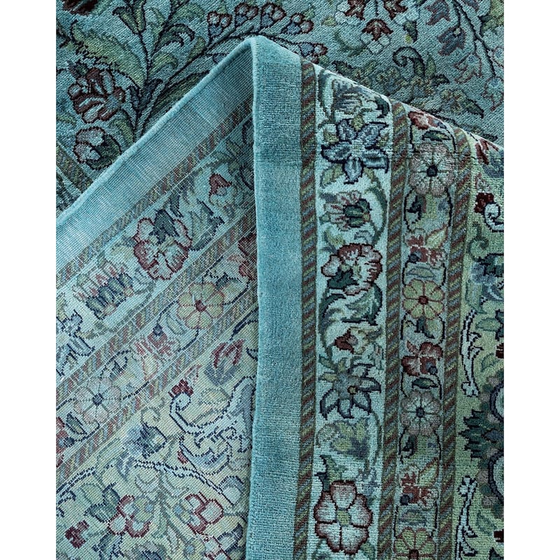 Overdyed, One-of-a-Kind Hand-Knotted Area Rug - Beige - 12' 1" x 17' 10"