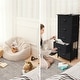 preview thumbnail 52 of 100, Home Bedroom Furniture 5-drawer Chest Vertical Storage Tower - Fabric Dresser
