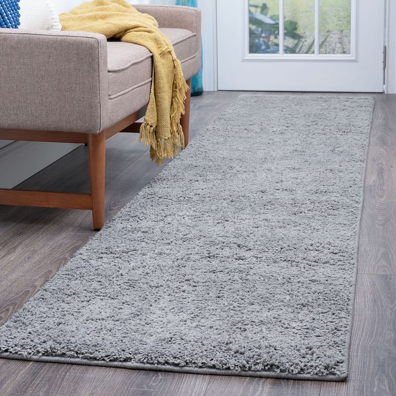 Serene Shag Solid Indoor Area Rug