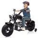 preview thumbnail 7 of 22, Kids Electric Off-Road Dirt Bike,36V Motorcycle with Top Speed of 16.5 Mph Black