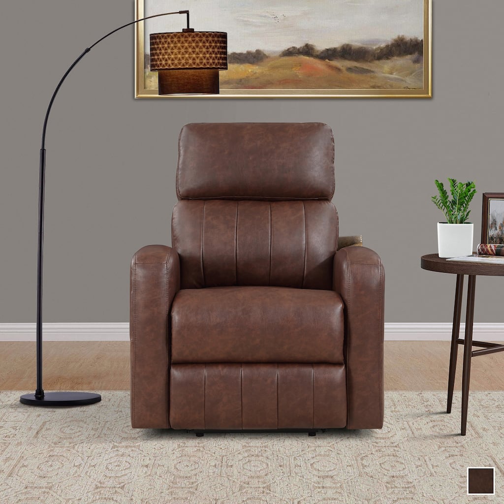 Fremont & Park Antonio Breathable Faux Leather Power Lift Chair