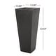 preview thumbnail 4 of 20, Ella Outdoor Modern Cast Stone Planter by Christopher Knight Home
