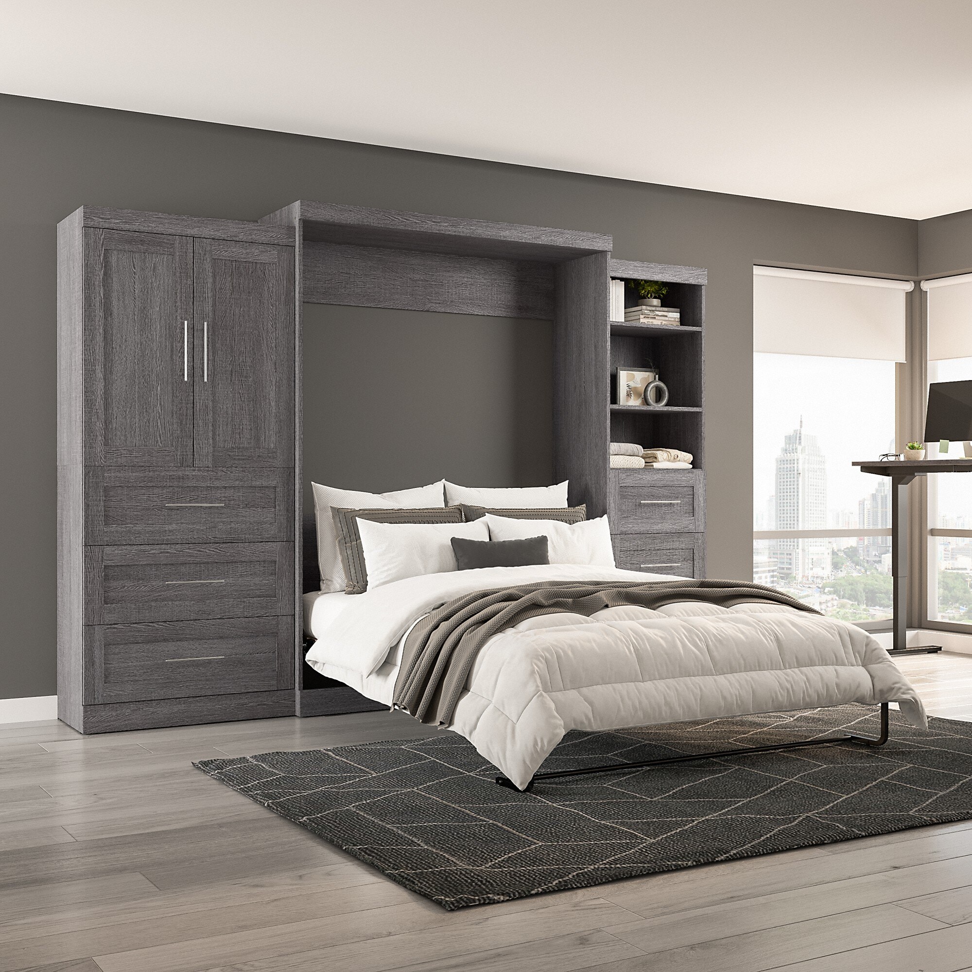 Overstock murphy store bed queen