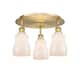 Option Brushed Brass / White