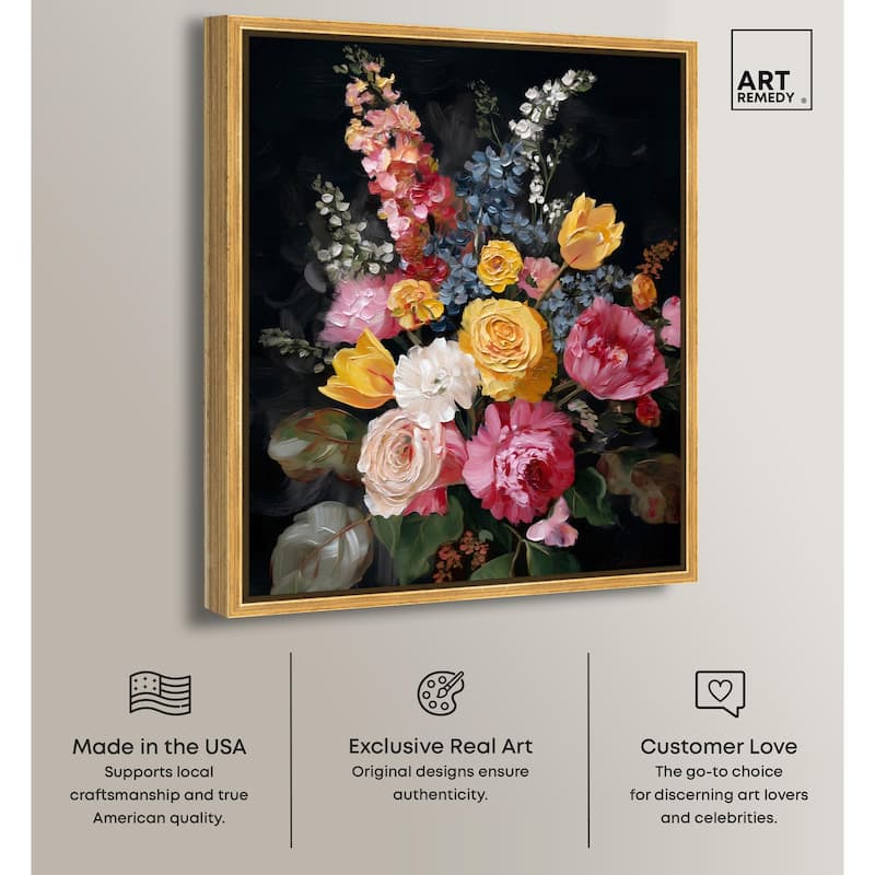 Garden Richness I Canvas by Art Remedy