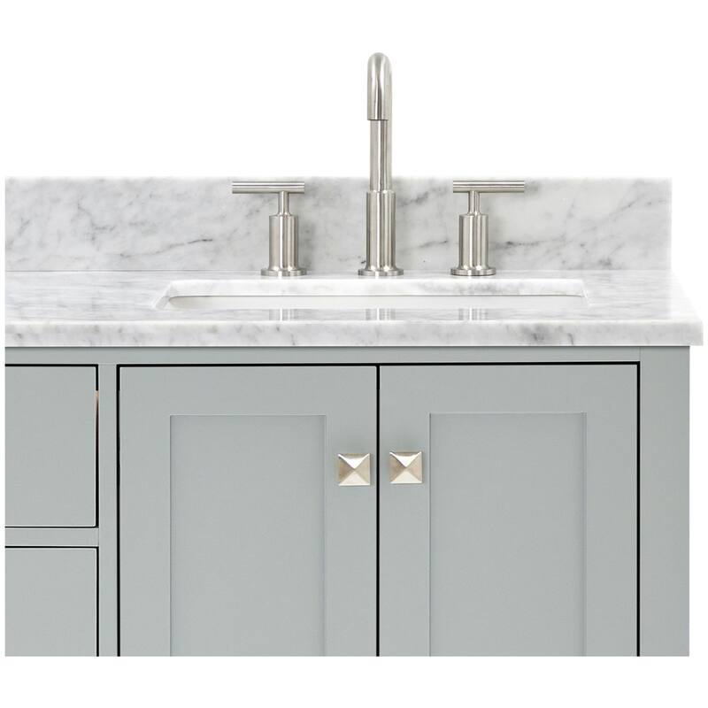 Ariel A067DCW2RVO Cambridge 67" Free Standing Double Rectangular Basin