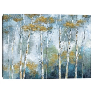 Indigo Forest by Nan Canvas Art Print