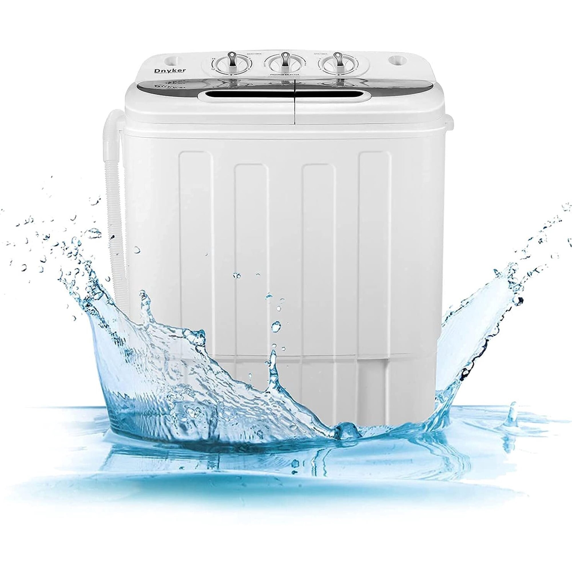 Portable Mini Compact Twin Tub Washing Machine 7'10 X 10'10, 40 OFF