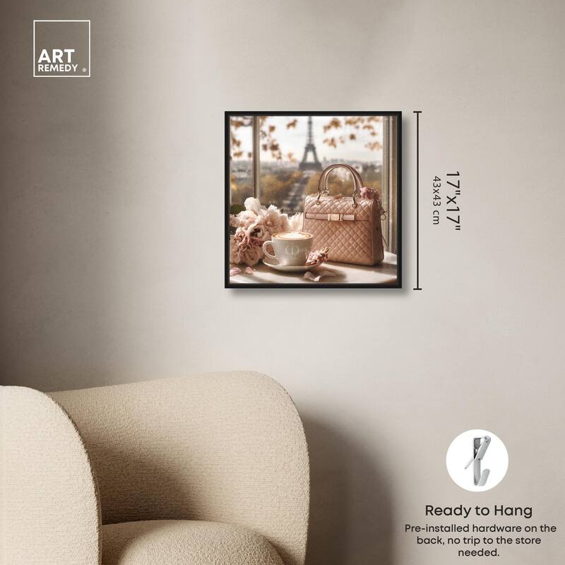 Glam by the Window Paris Canvas by Art Remedy