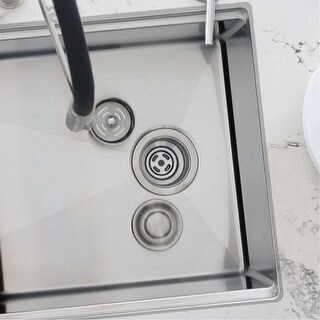 Kitchen sink with removable drainer sales