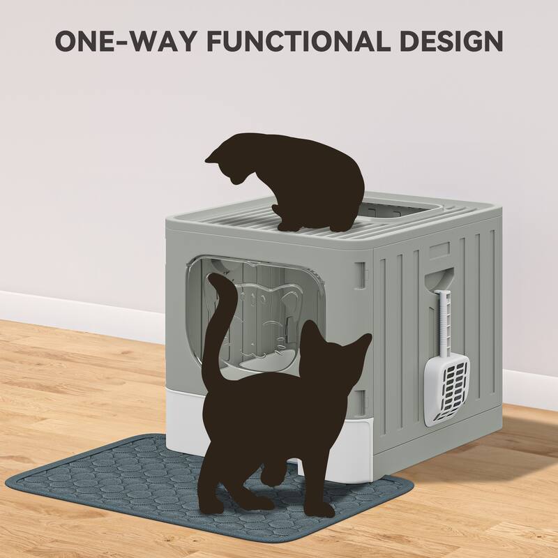 Cat Litter Box with Shovel