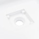 preview thumbnail 26 of 51, vidaXL Wash Basin Mineral Cast/Marble Cast White Washroom Sink Multi Sizes
