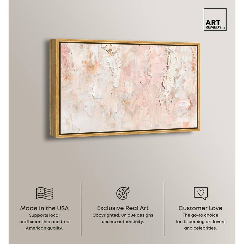 Impasto Layers Canvas by Art Remedy