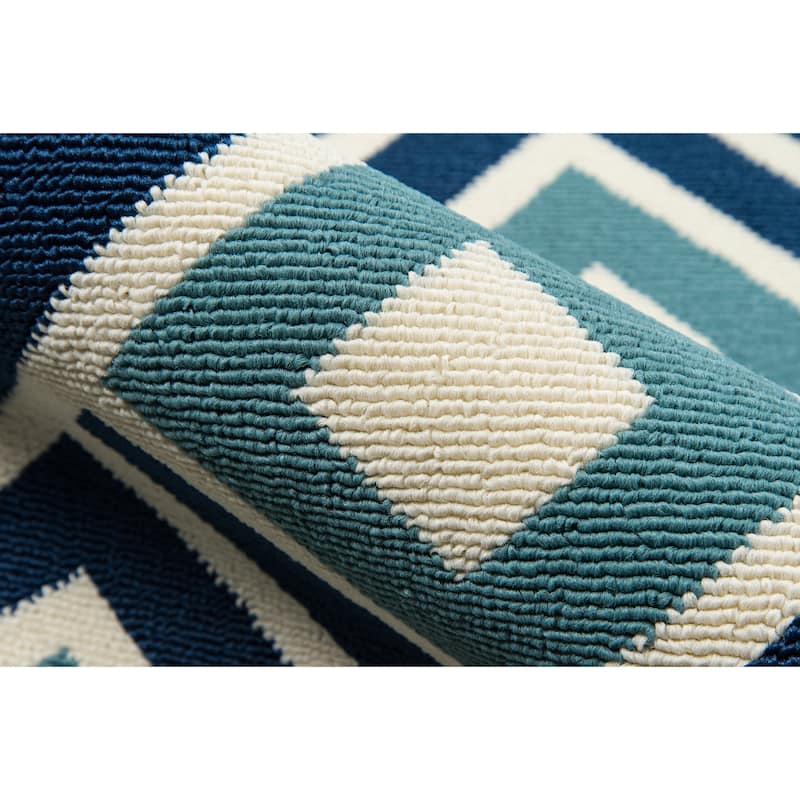 Momeni Baja Blocks Indoor Outdoor Rug