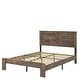 preview thumbnail 32 of 48, Wooden Platform Bed Frame with Large Under Bed Storage