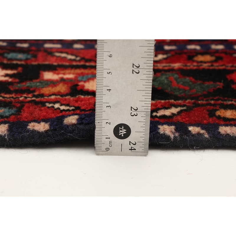 ECARPETGALLERY Hand-knotted Andelz Red Wool Rug - 3'7 x 6'9