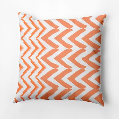 Jagged Graffiti Outdoor Pillow