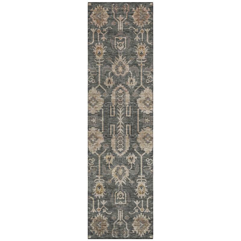 Machine Washable Indoor/ Outdoor Chantille Boho Rug