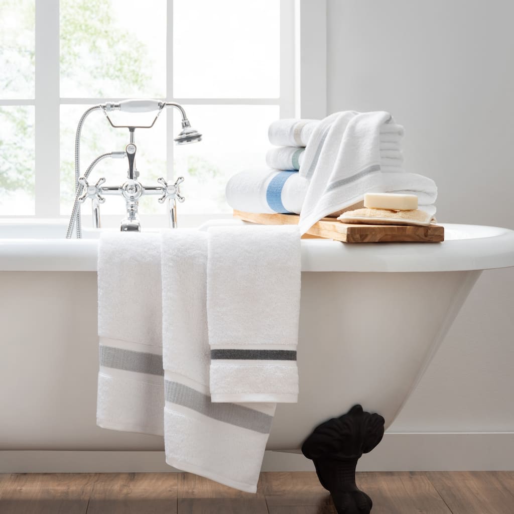 Aston & Arden Aegean Recycled Striped Towel Collection