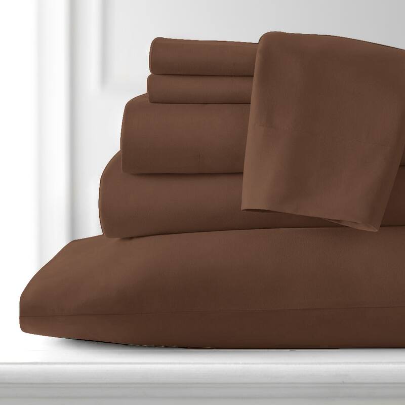 Hotel Collection Rayon derived from Bamboo Bed Sheet Set - 6 Piece
