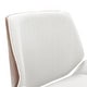 preview thumbnail 18 of 46, Elle Decor Ophelia Low-Back Task Chair in Chrome Finish