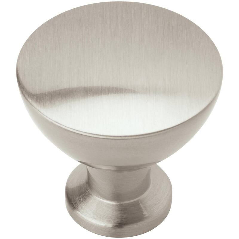 Amerock BP37330 Grail 1-5/16" Mushroom Cabinet Knob - Satin Nickel