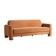 preview thumbnail 33 of 39, HULALA HOME Isai Modern Curved Velvet Sofa