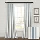 preview thumbnail 57 of 85, Lush Decor Farmhouse Stripe Yarn Dyed Cotton Window Curtain Panel Pair