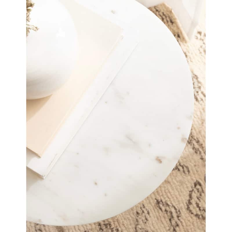Kate and Laurel Tira Round Side Table