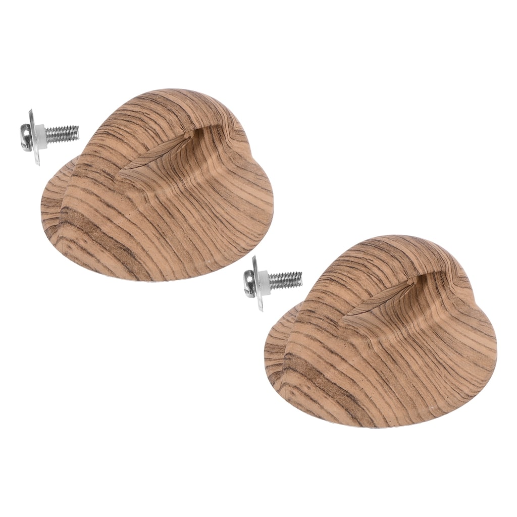 2pcs Universal Pot Lid Replacement Knob Heat Resistant Lid Handles Burlywood - 36mm