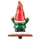 preview thumbnail 22 of 33, Glitzhome Resin Santa Snowman Penguin Gnomes with JOY Christmas Stocking Holders Mantel Ornament(Set of 3)